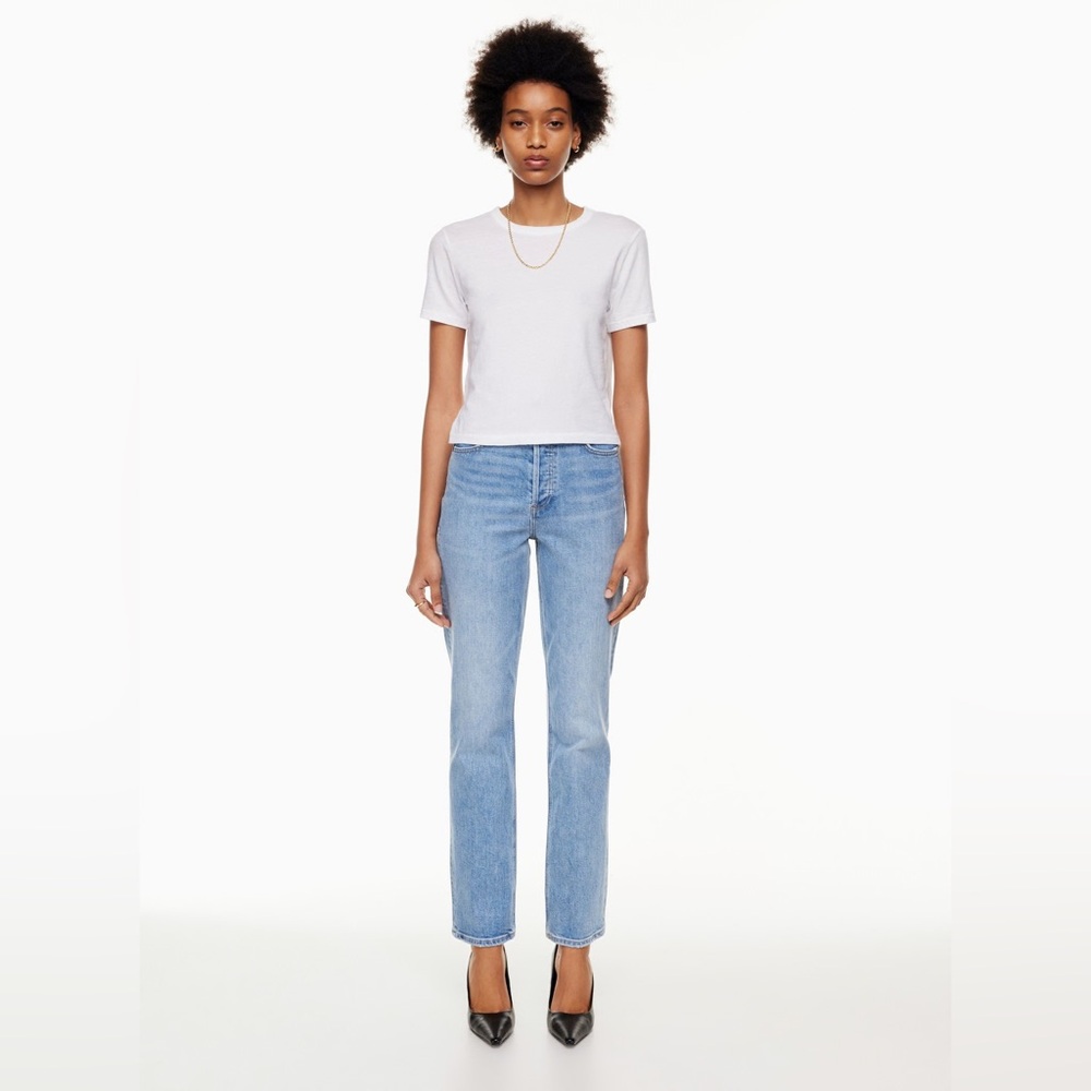 Denim Forum Arlo Hi-Rise Straight Jean